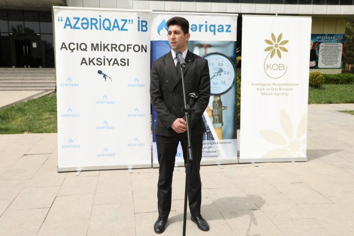 "Azəriqaz" növbəti "Açıq mikrofon" aksiyasını keçirdi - FOTOLAR